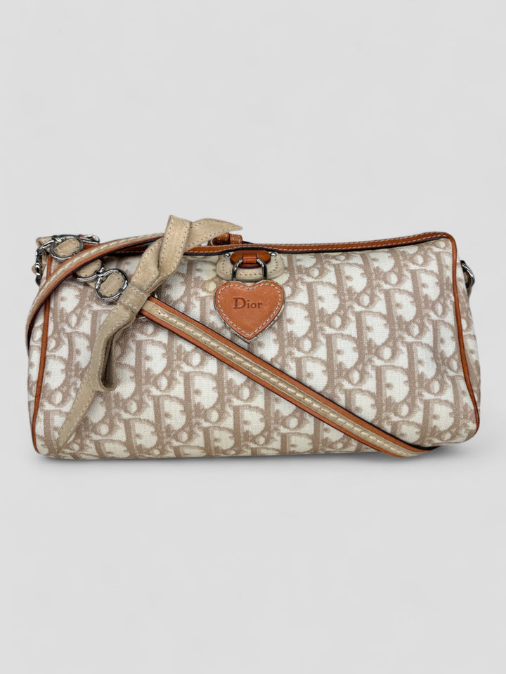 vintage dior oblique women bag, second hand dior frauen tasche