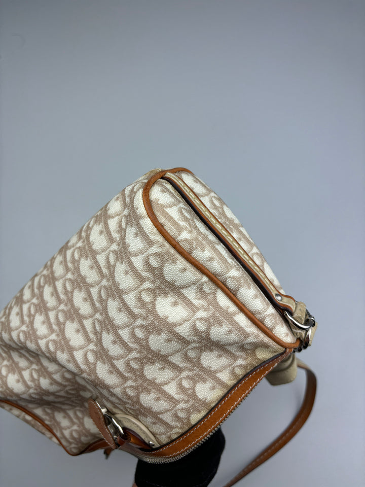 vintage dior oblique women bag, second hand dior frauen tasche