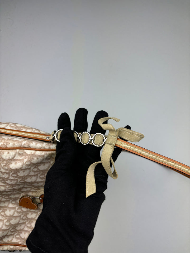 vintage dior oblique women bag, second hand dior frauen tasche