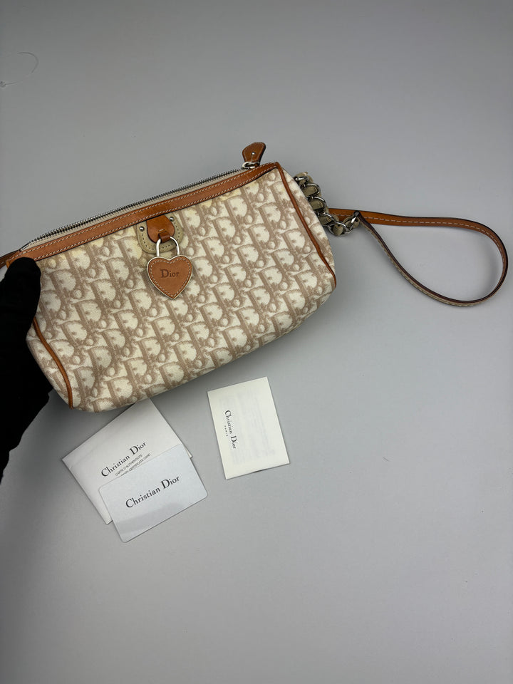 vintage dior oblique women bag, second hand dior frauen tasche