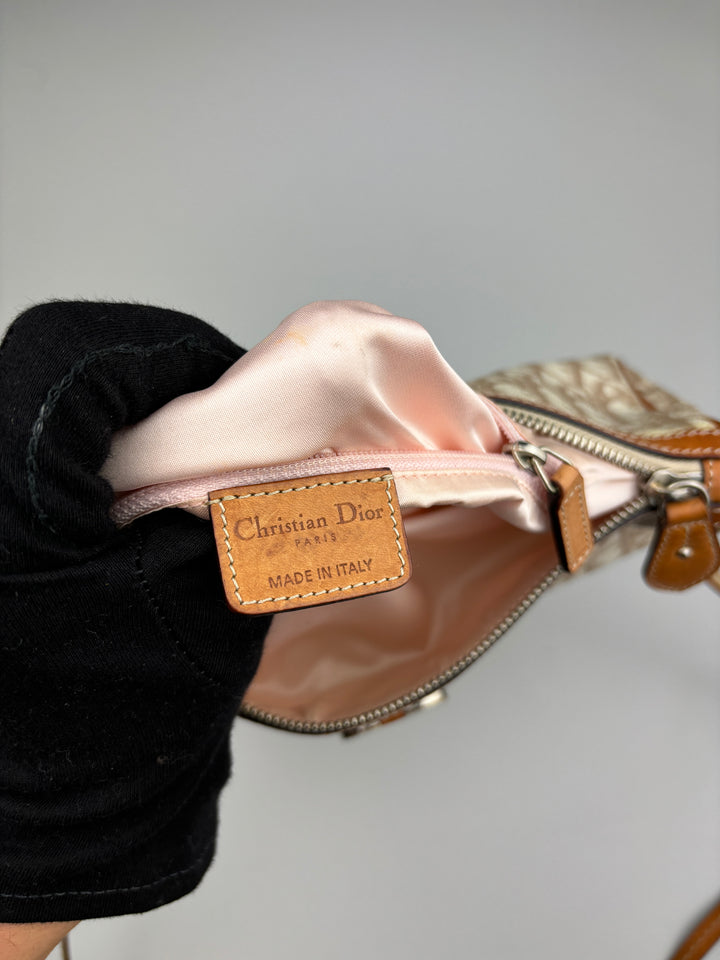 vintage dior oblique women bag, second hand dior frauen tasche