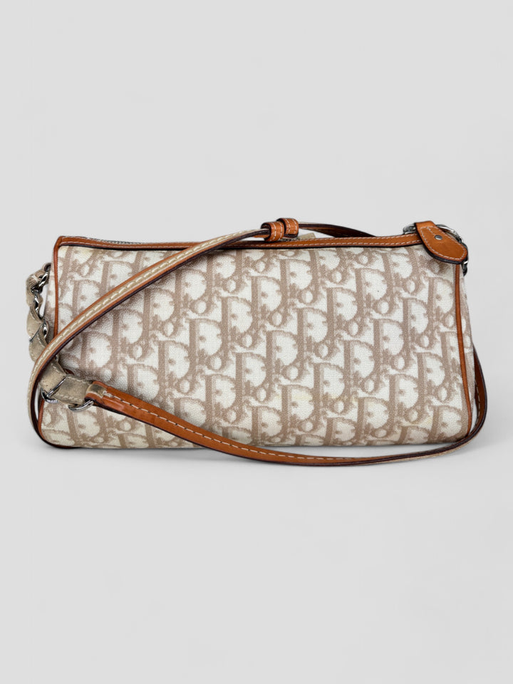 vintage dior oblique women bag, second hand dior frauen tasche