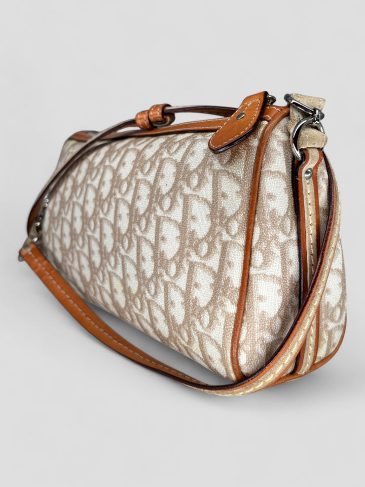 vintage dior oblique women bag, second hand dior frauen tasche