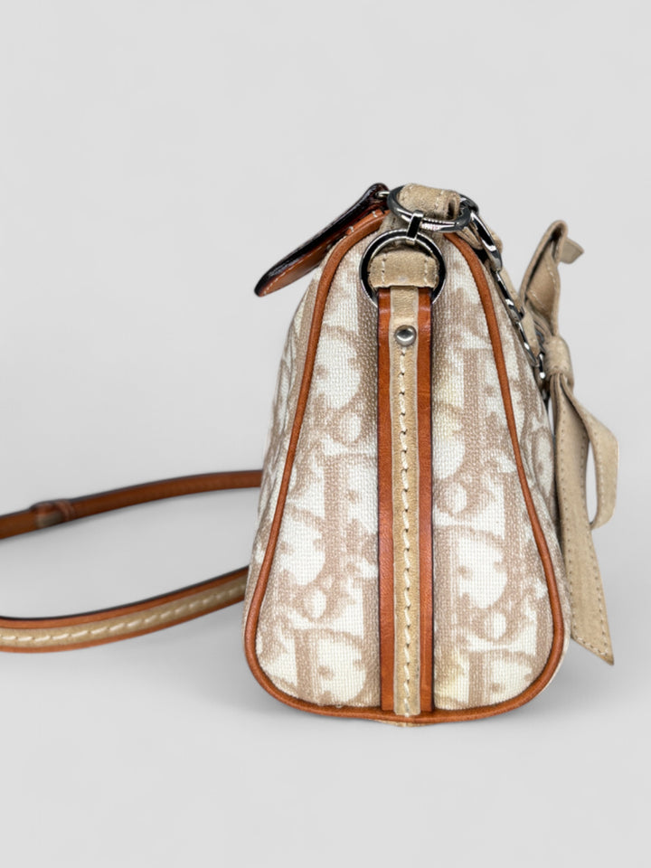 vintage dior oblique women bag, second hand dior frauen tasche