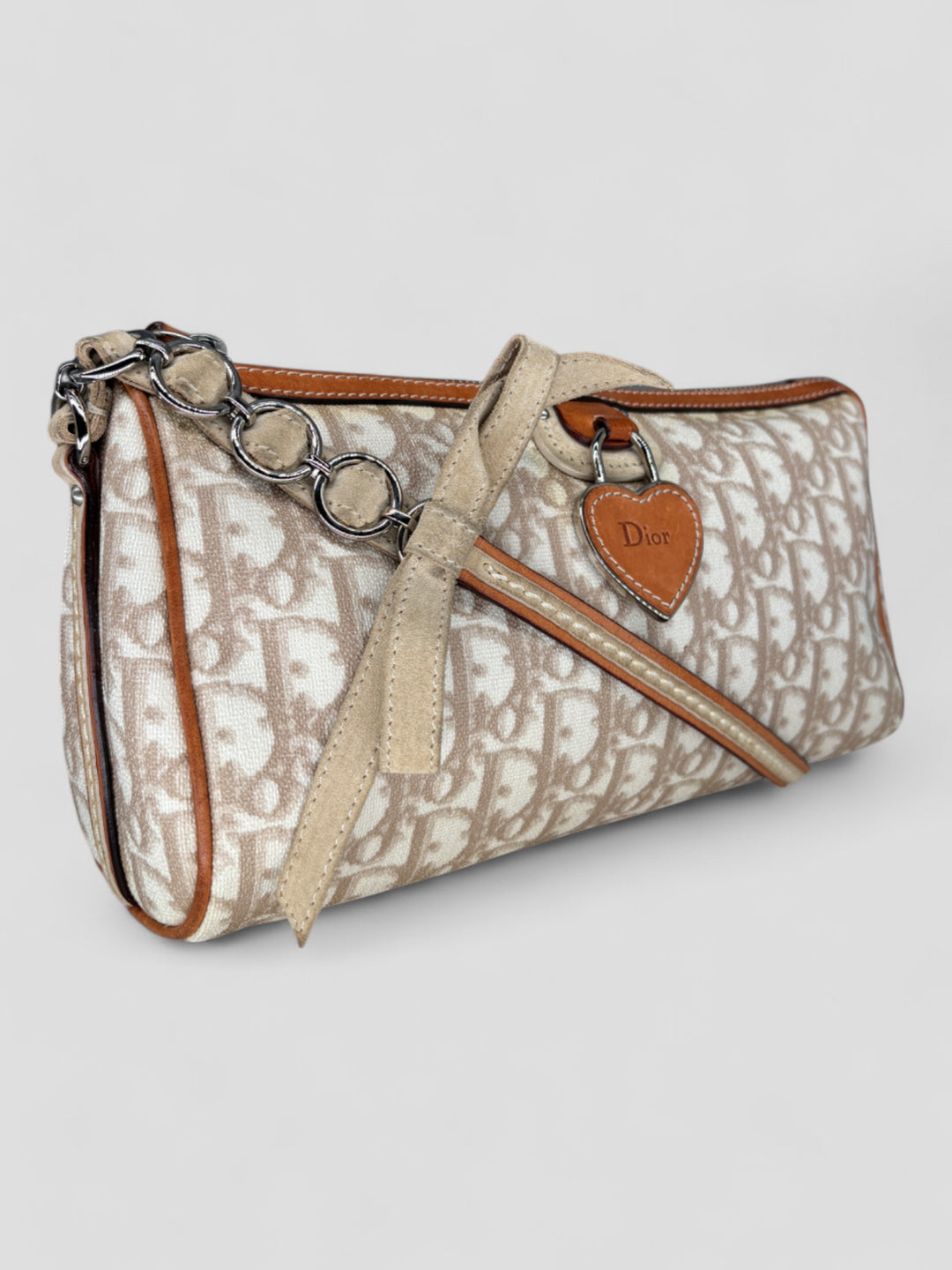 vintage dior oblique women bag, second hand dior frauen tasche