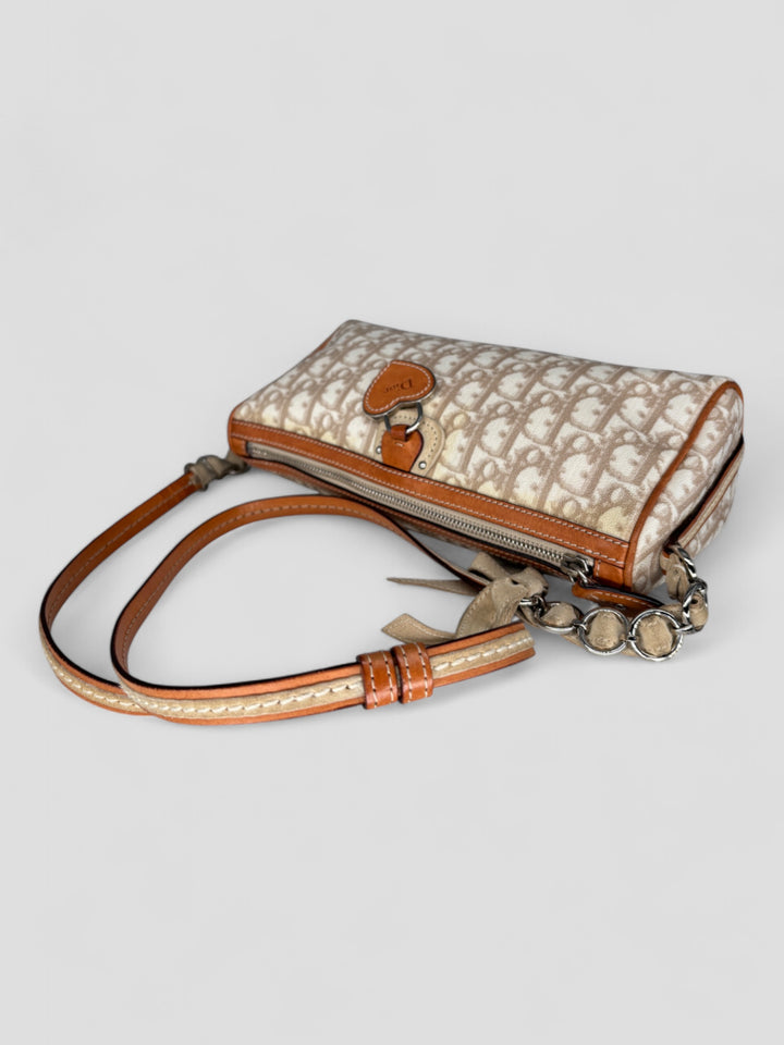 vintage dior oblique women bag, second hand dior frauen tasche