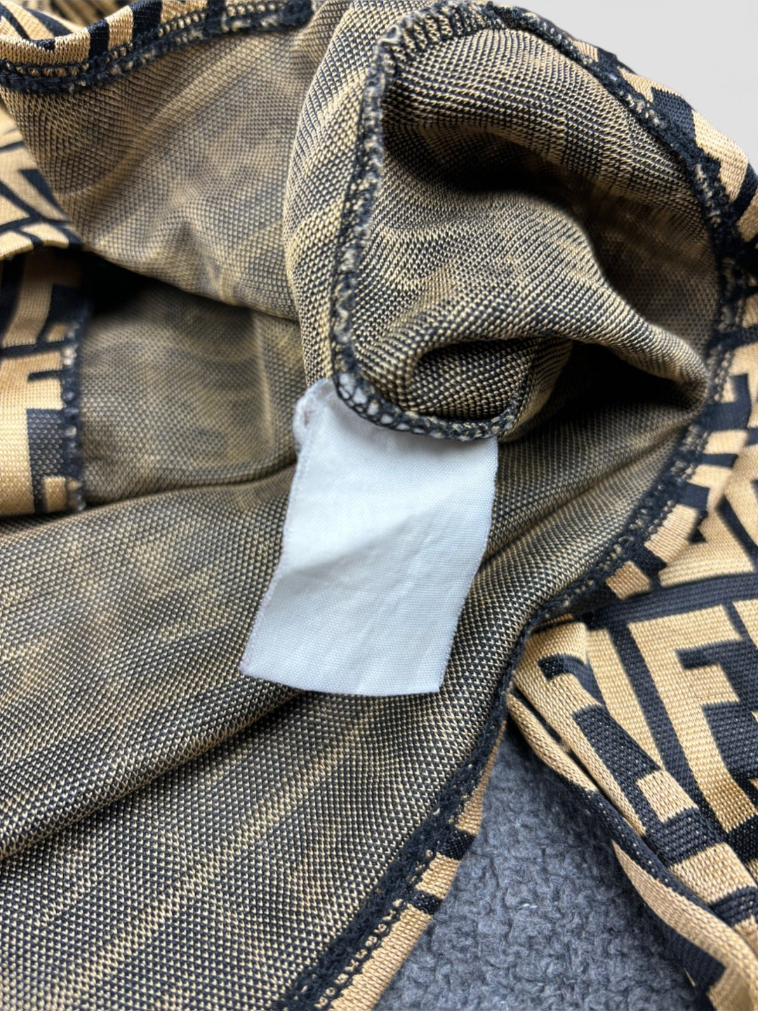 vintage fendi bluse gold frauen, second hand fendi women shirt golden