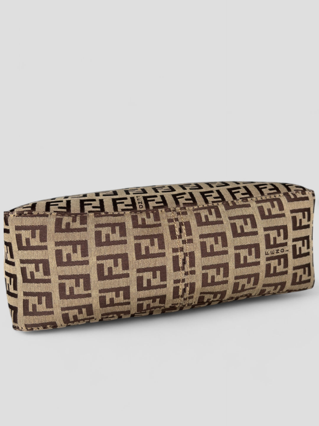 vintage fendi zucca baguette women handbag, second hand fendi damen tasche