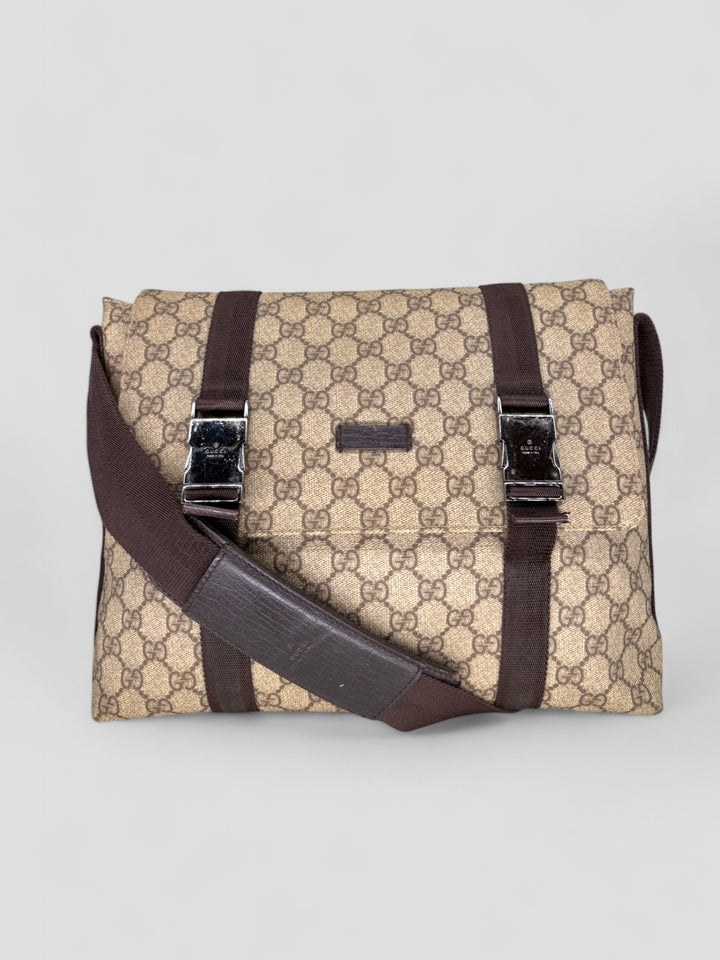 vintage gucci herren Umhängetasche beige, second hand gucci crossbody bag men 