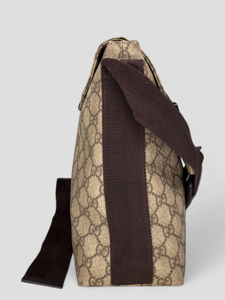 vintage gucci herren Umhängetasche beige, second hand gucci crossbody bag men 