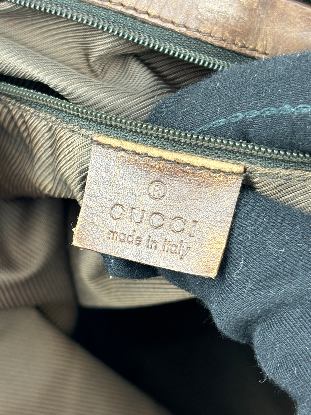 vintage gucci shopper damen schultertasche beige, second hand women gucci shopper bag