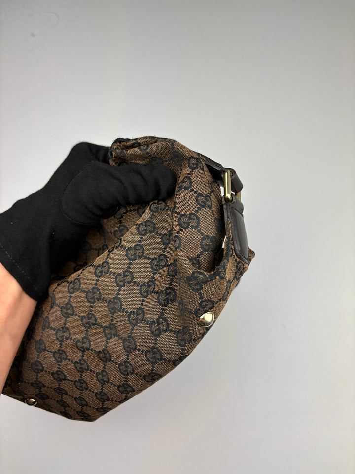 vintage gucci women duffle handbag, second hand gucci damen handtasche 
