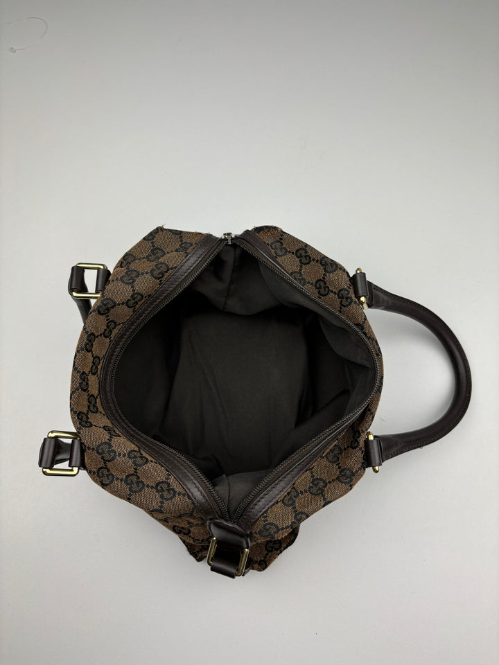 vintage gucci women duffle handbag, second hand gucci damen handtasche 