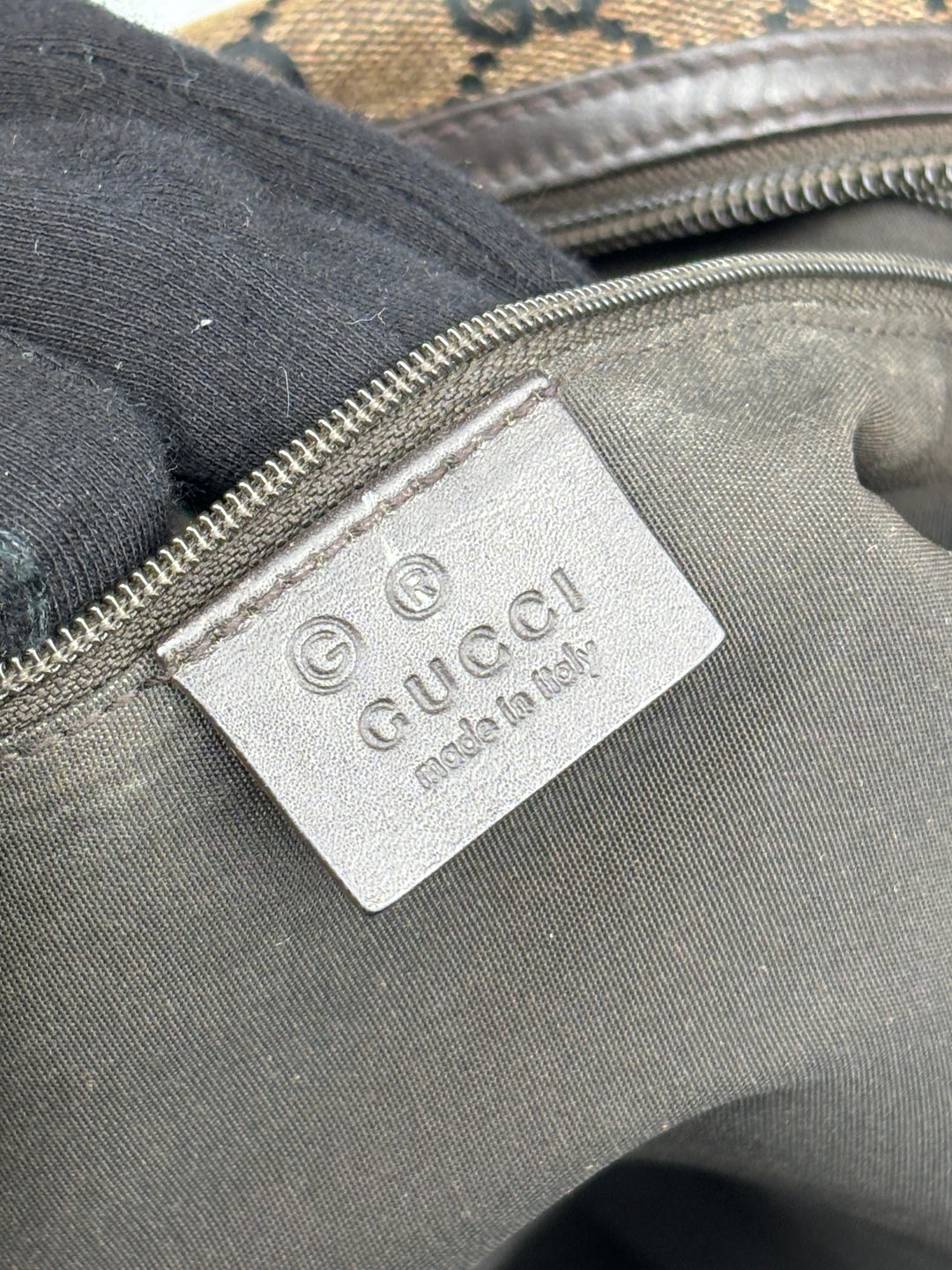 vintage gucci women duffle handbag, second hand gucci damen handtasche 