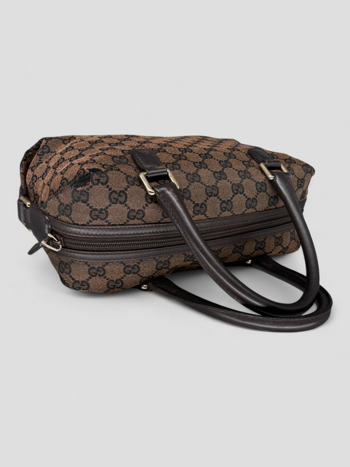 vintage gucci women duffle handbag, second hand gucci damen handtasche 