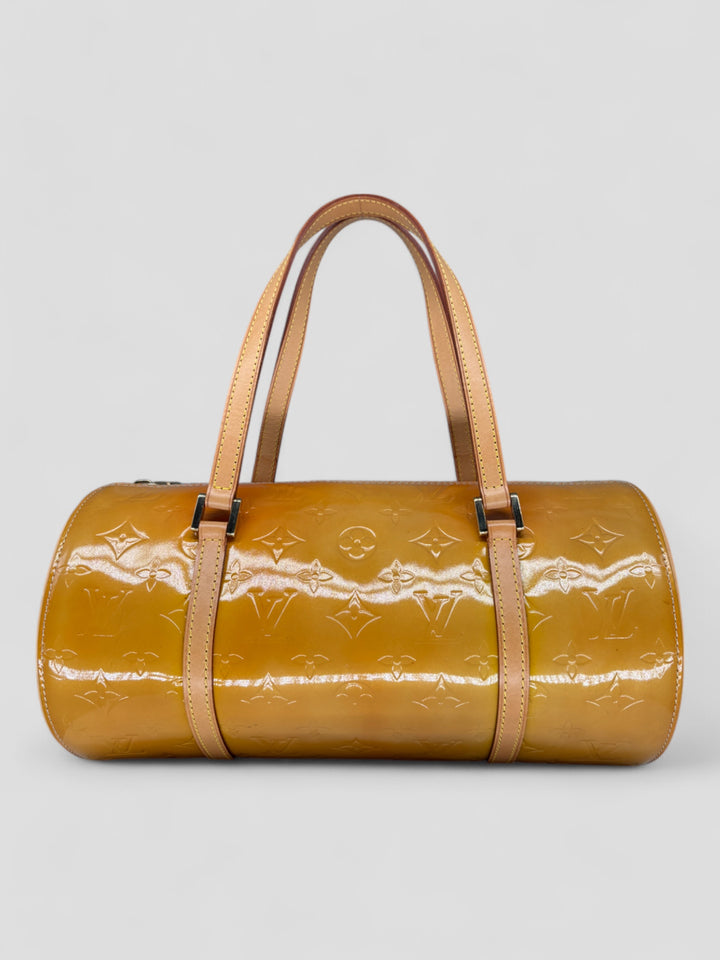 vintage louis vuitton papillon damen handtasche gelb, second hand lv women handbag yellow