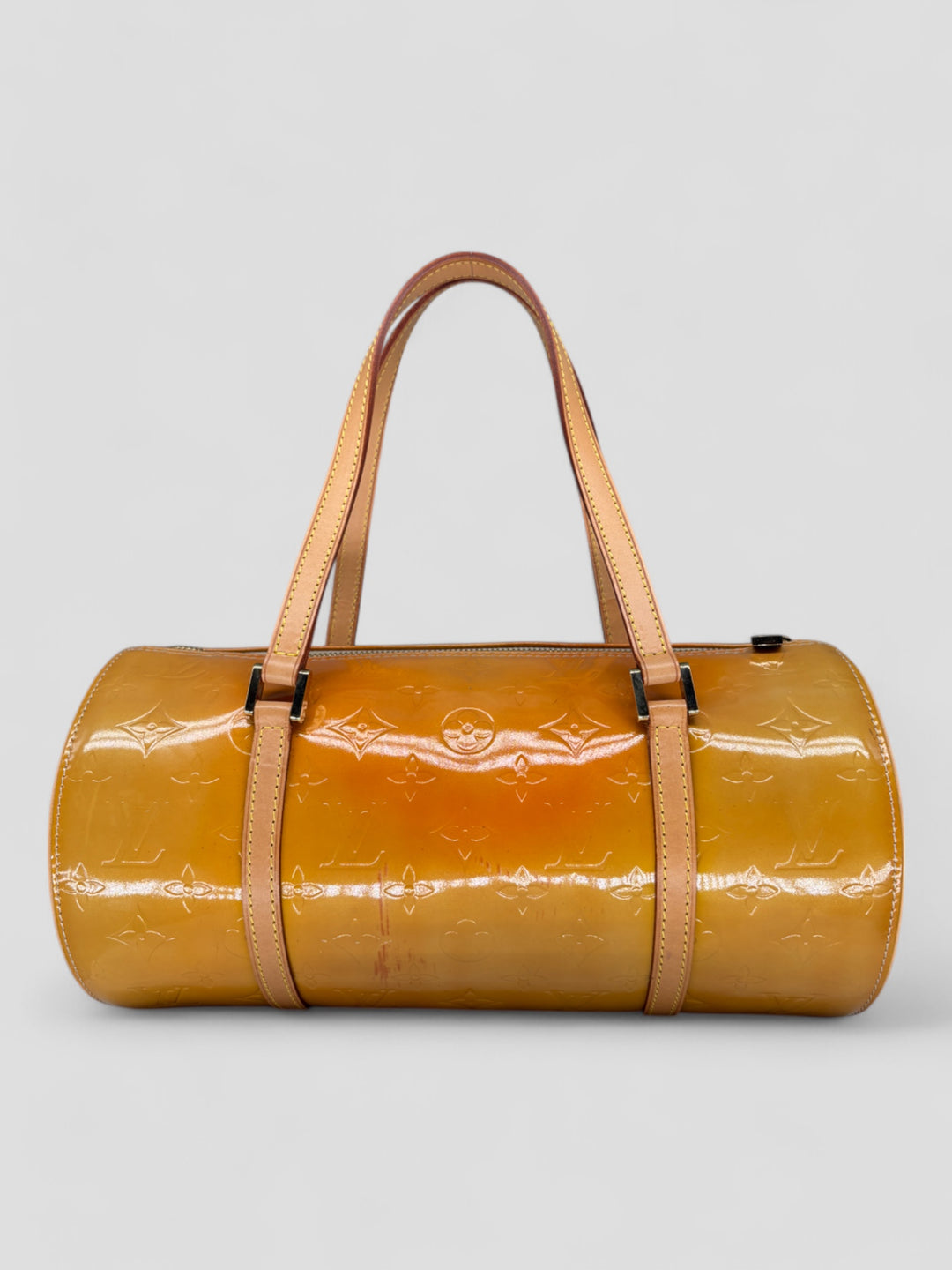 vintage louis vuitton papillon damen handtasche gelb, second hand lv women handbag yellow