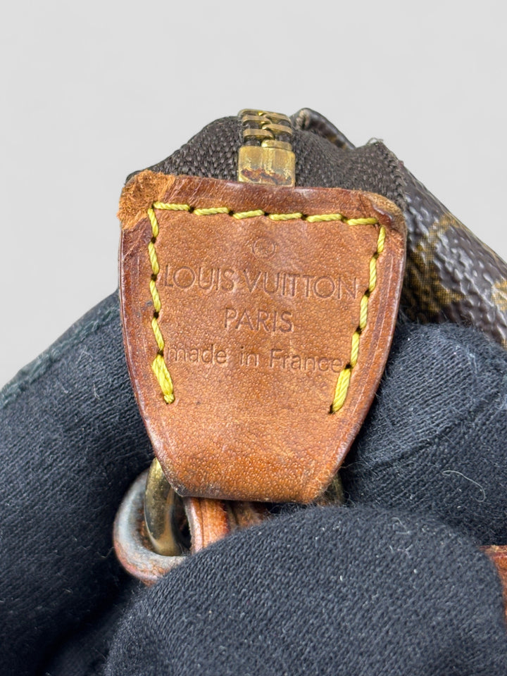 vintage louis vuitton pochette handtasche damen, second hand women lv monogram handbag