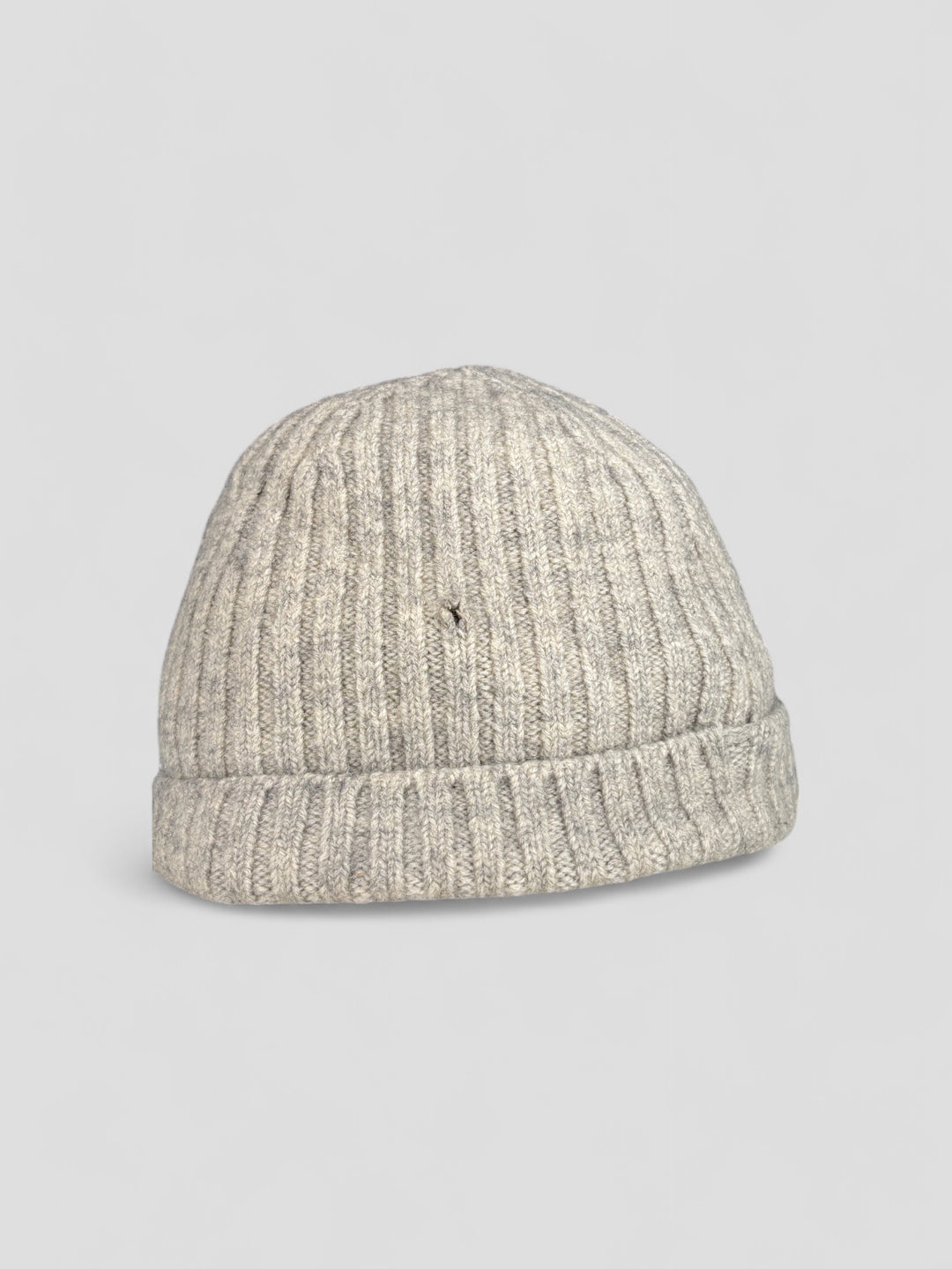 vintage unisex prada beanie grau, second hand prada mütze grey