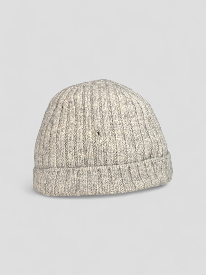 vintage unisex prada beanie grau, second hand prada mütze grey