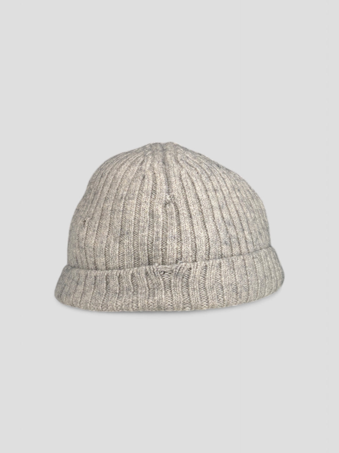 vintage unisex prada beanie grau, second hand prada mütze grey